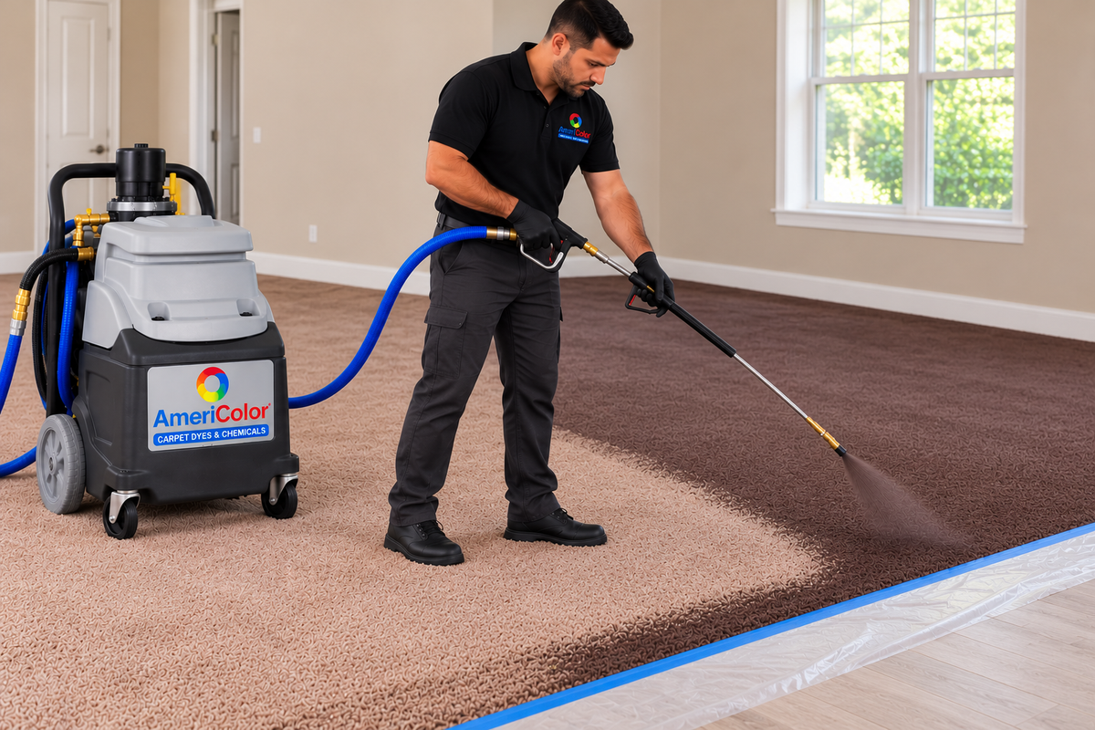 5 Gallon 120 PSI AmeriColor Carpet Cleaning and Dyeing System