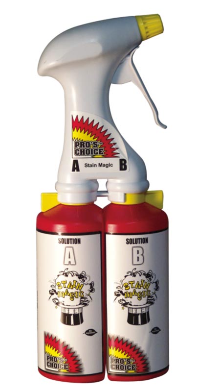 Carpet Cleaning-Stain Magic Dual Chamber Bottles 